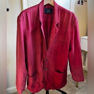 Red Women’s Blazer